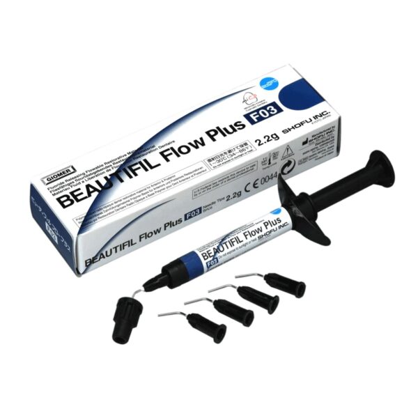 Shofu Beautifil Flow Plus F03 A2 (jeringa de 2,2 g, tonalidad A2)