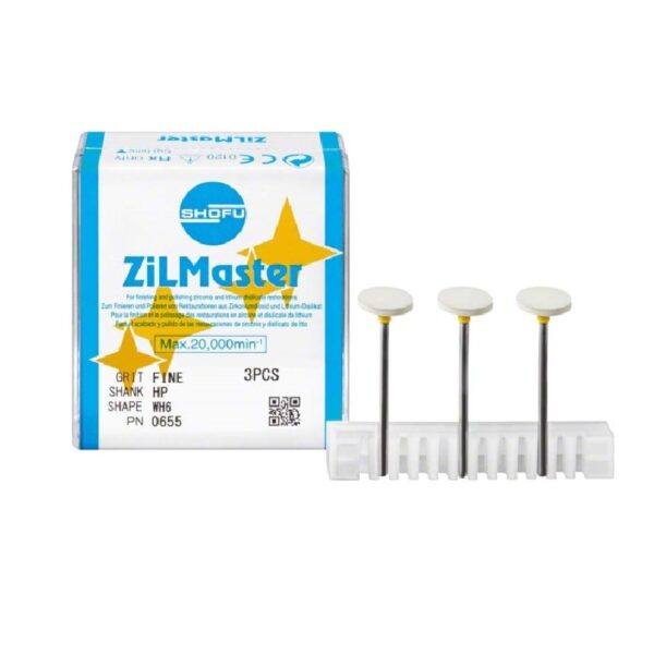 Shofu ZiLMaster Fine WH6 HP 3 unidades